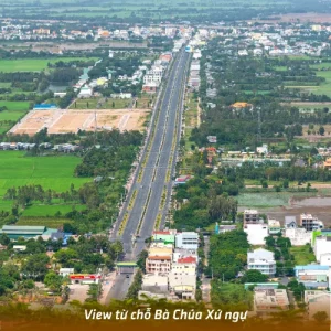 Chỗ Bà Chúa Xứ ngự